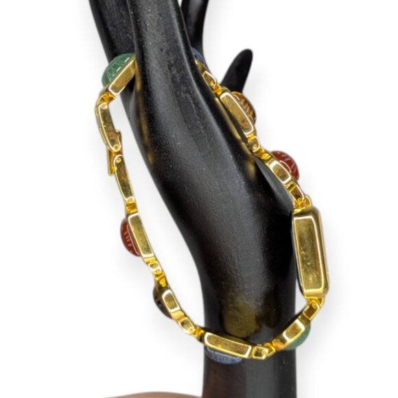 Vintage Kenneth Jay Lane KJL Women's Precious Stones Limited Edition Watch - Picture 4 of 14